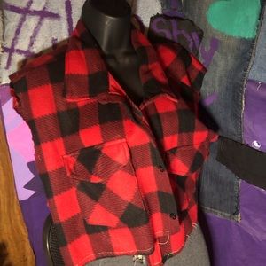 Plaid outwear
